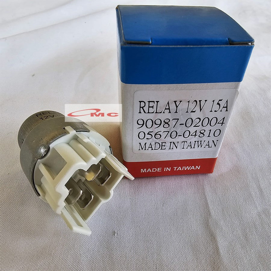 Realy Lampu Deffoger Toyota Rino Starlet Corolla Corona Camry Hilux Dyna Hiace Land Cruiser Kaki 4 12V 22A 90987-02004 05670-04810