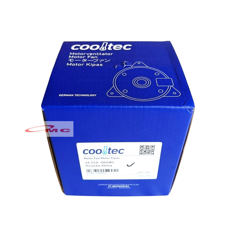 Motor Fan Kipas Radiator Cooltec Avanza Xenia Old Rush Terios 26350-06080 Motor Fan Radiator Motor Dinamo Motor Fan Ac Dinamo Kipas Radiator