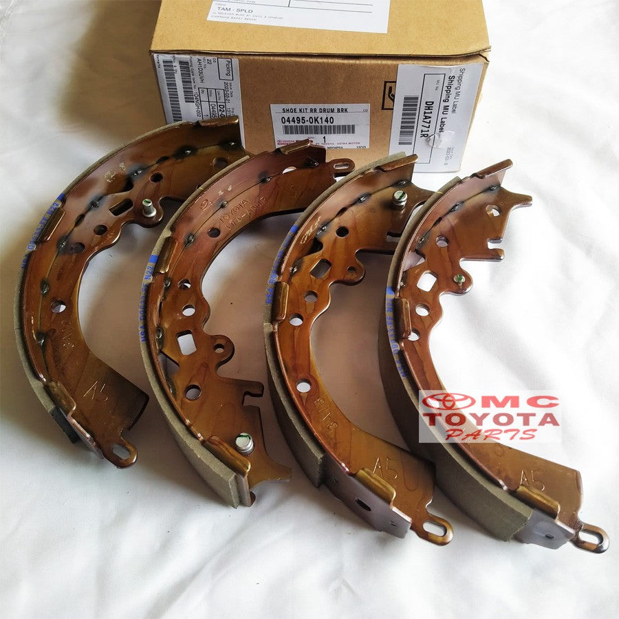 Brake Shoe Kampas Rem Belakang Original Toyota Innova Reborn 04495-0K140