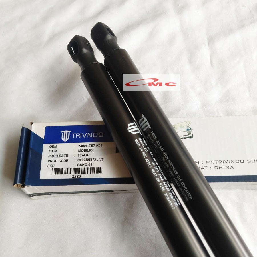 Hidrolik Shock Absorber Bagasi Belakang TRIVINDO Honda Mobilio 74820-TE7-K01-TRV