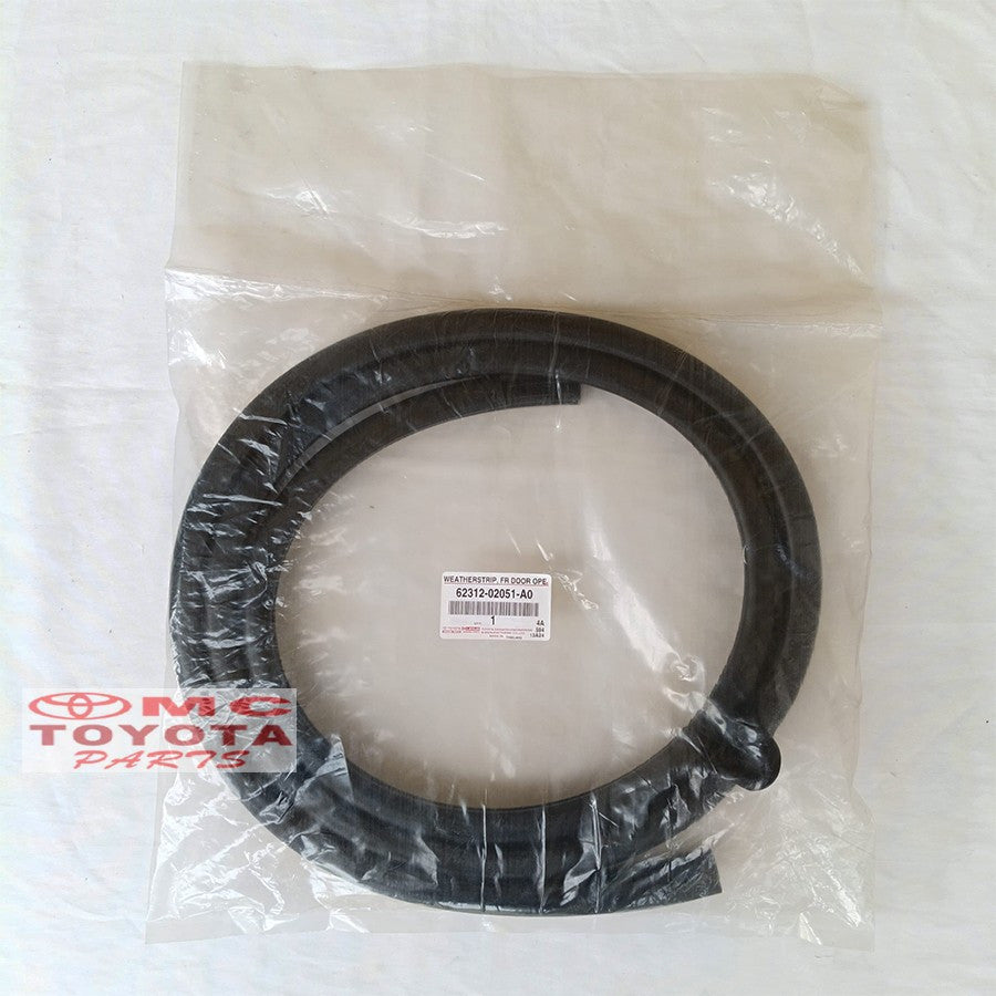 Karet Body Karet Bodi Pintu Depan Belakang Kanan Kiri Corolla Altis Old Original Toyota 62311-02051-A0 62312-02051-A0 62331-02050-A0 62332-02050-A0