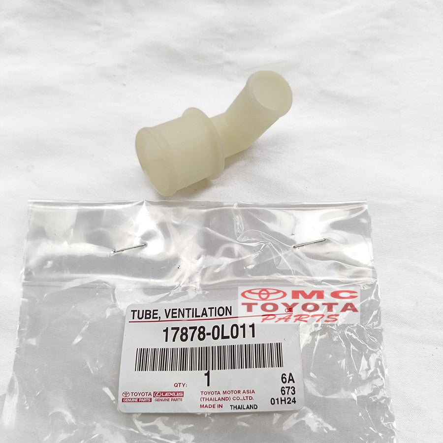 Pipa Penyambung Selang Filter Udara Kijang Innova Fortuner Hilux Diesel Original Toyota 17878-0L011 Tube Ventilation Pipa Intake Selang Filter Udara