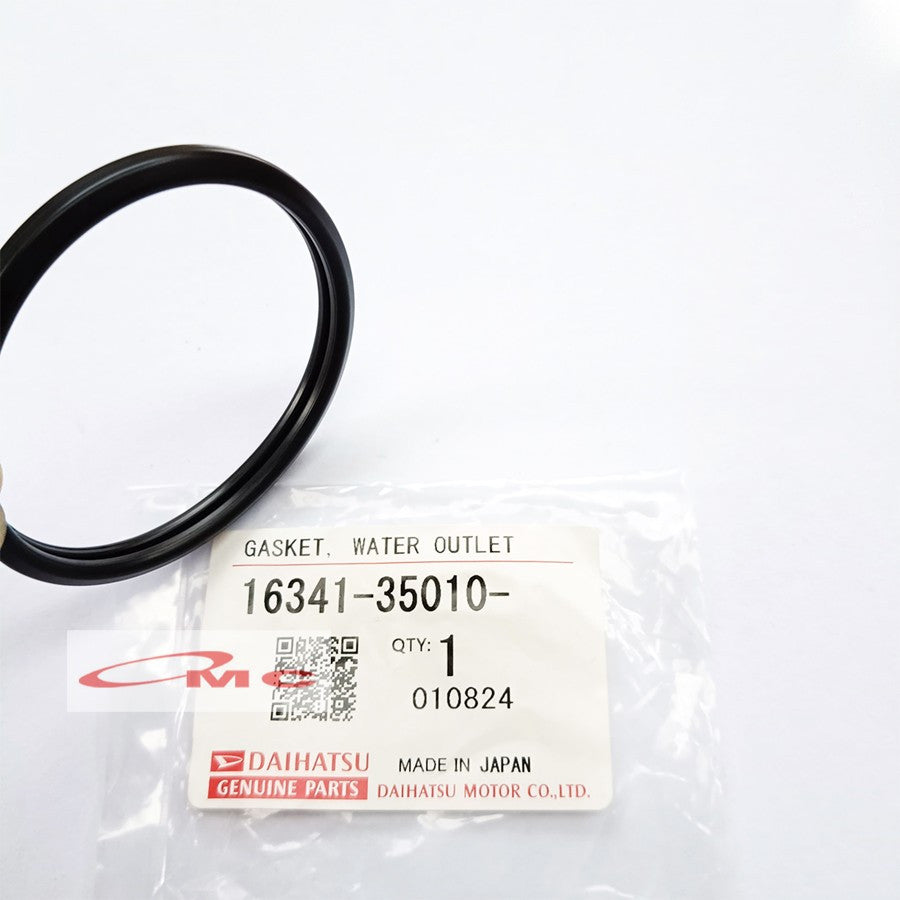 Paking Gasket Thermostat Oring Seal Karet Thermostat Kijang Kapsul Avanza Veloz Xenia Rush Terios Raize Rocky Vios Yaris Altis Fortuner Hilux Land Cruiser Prado Corona Hiace Dyna 16341-35010-000 Karet Oring Thermostat Gasket Paking Oring Thermostat