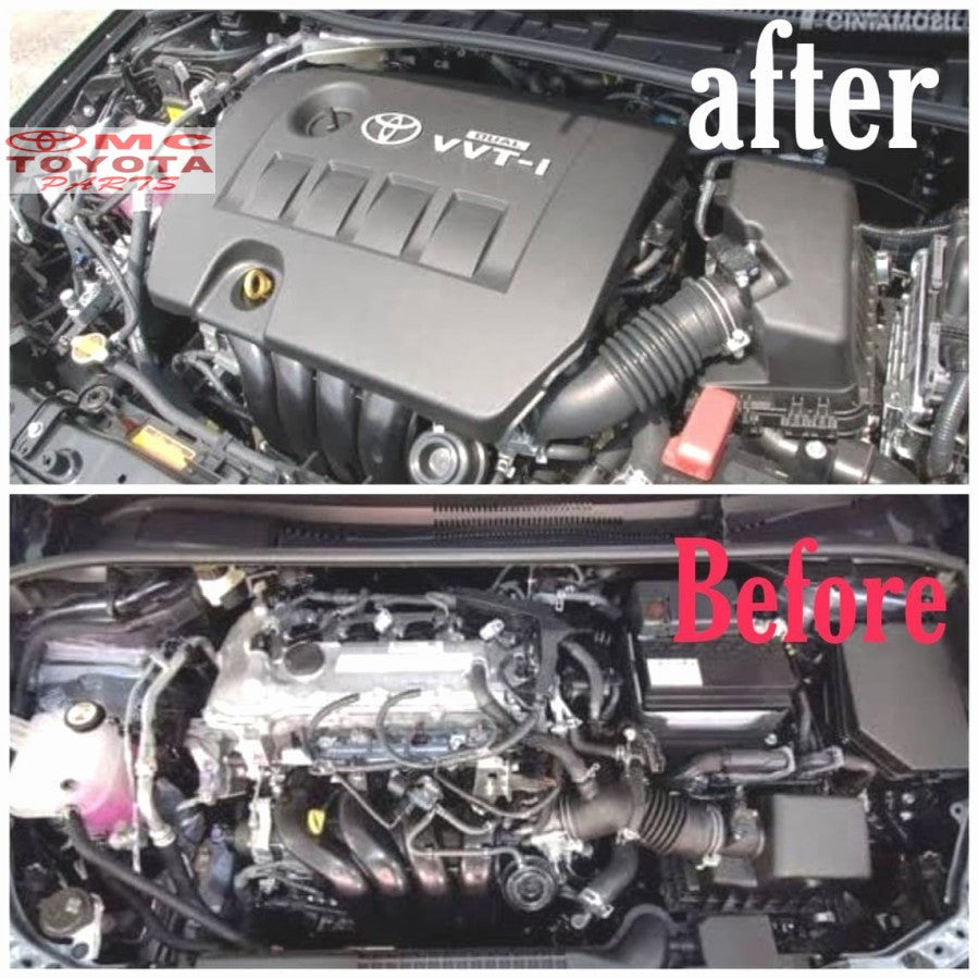 Cover Tutup Mesin Atas Cover Engine Tutup Mesin Original Corolla Altis Nav1 Wish Voxy Dual VVTI 11212-37010 Cover Mesin Engine Tutup Kap Atas Tutup Klep