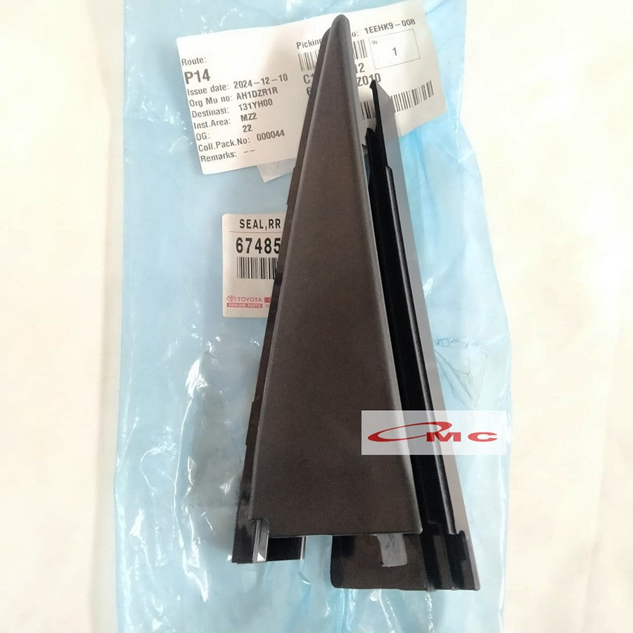 Garnish Segitiga Pintu Tengah Bagian Luar Dalam Menyatu Kanan Kiri Avanza Xenia Lama 67485-BZ010 67486-BZ010