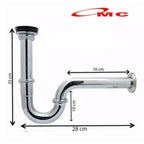 Sifon Leher Angsa Wastafel Kedeng Stainless Sivon Siphon Sifon Wastafel Bak Cuci Tangan Sifon Angsa Kedeng Afur Avur Air Stainles Stenlis Steel Pipa P trap Selang Saluran Pembuangan Air Wastafel Model Tekan Pencet