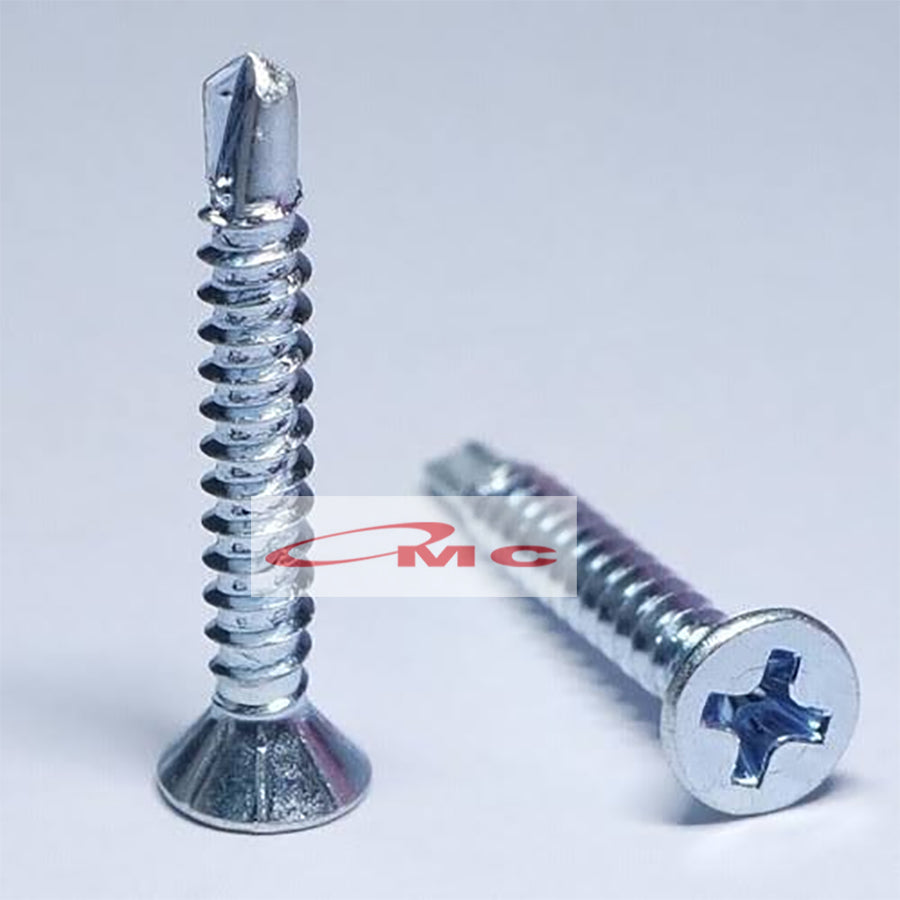 Sekrup GRC SDS #6x3/4 Sekrup SDS FH (+) Greet Putih Skrup Kalsiboard Calci Board Kalsi GRC Self Drilling Screw SDS 6x3/4 Baut Paku Papan Grc Roofing Rofing Rufing Ruping Sekrup Baja Ringan