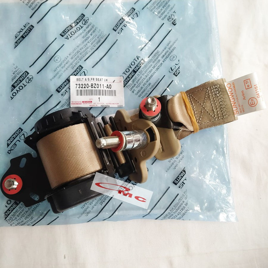 Safety Belt Seat Belt Depan Kanan Kiri Avanza Xenia Original Toyota 73210-BZ011-A0 73220-BZ011-A0 Sabuk Pengaman