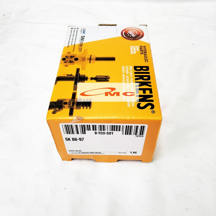 Master Kopling Bawah Cylinder Slave Assy Toyota Kijang Super 5K 7K Asli Original Birkens B-TCO-S01