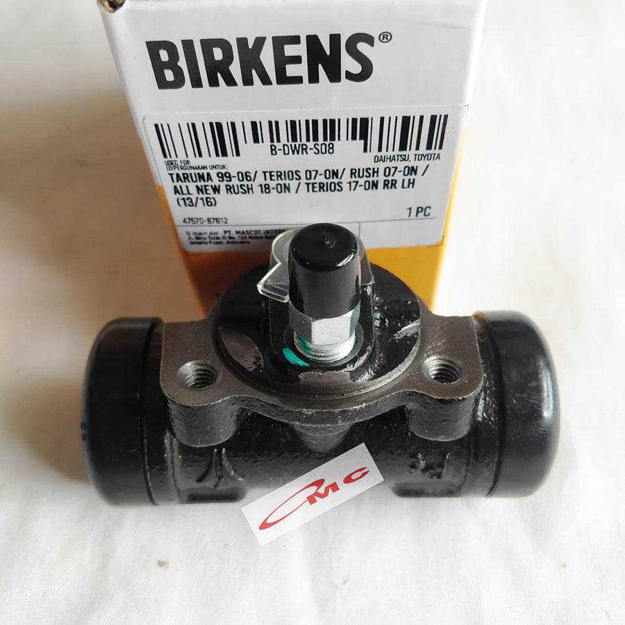 Master Rem Belakang Kanan Kiri BIRKENS Rush Terios Taruna Asli Birkens B-DWR-S07 B-DWR-S08