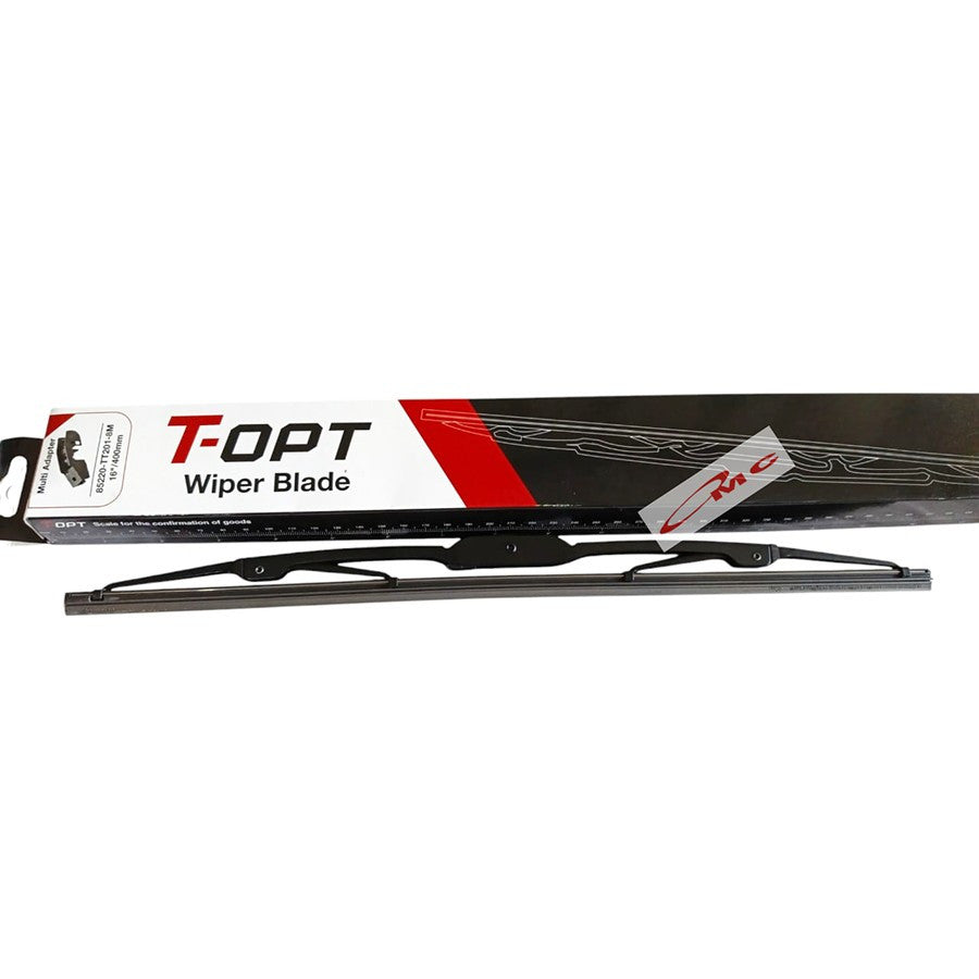 Wiper Blade Depan Wiper Mobil Universal 16" In 16 Inch Mobilio Xpander Avanza Veloz Orisinil T-OPT 85220-TT201-8M