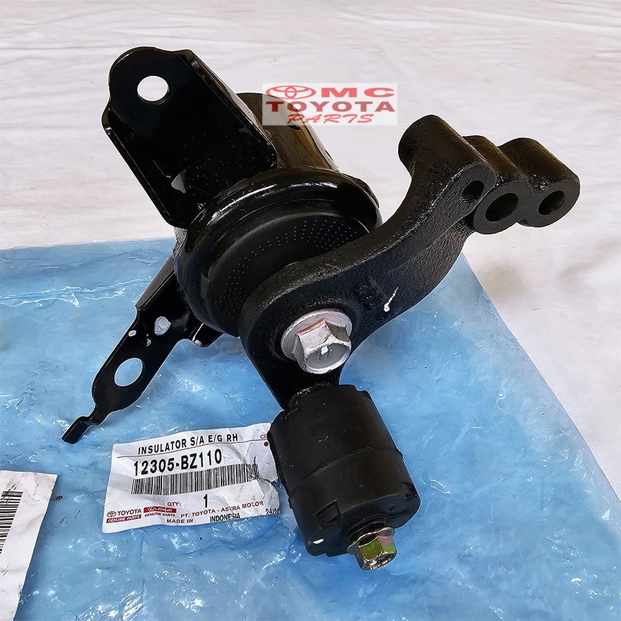 Insulator Sub Assy Engine Mounting Dudukan Pangkon Mesin Tranmisi Kanan Kiri Agya Alya AT Matic MT Manual Original Toyota
