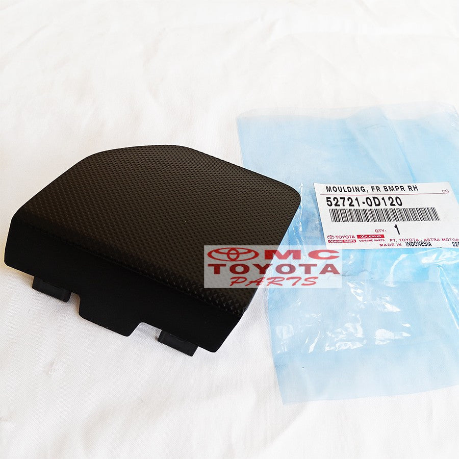 Tutup Cover Derek Towing Bumper Depan Kanan Yaris TRD Vios Limo 2013-2017 Original Toyota 52721-0D120