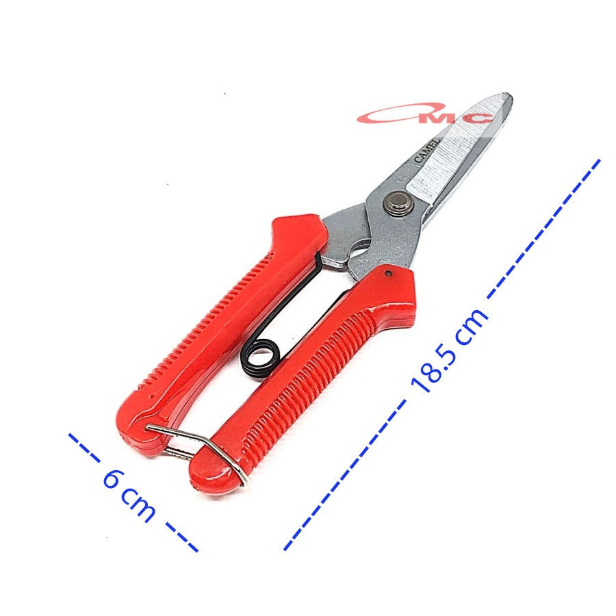 Camel Gunting Korea Serbaguna Gunting Holo Hollow Baja Ringan Kawat Seng Dahan Pohon GUNTING-CML