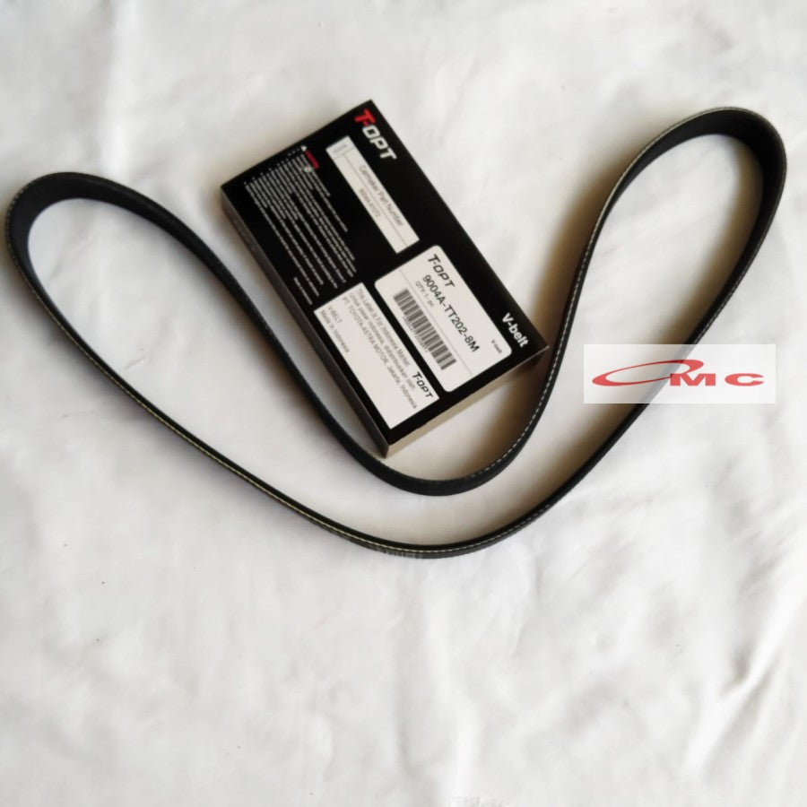 Tali Kipas Fan Belt Van Belt V Belt Fanbelt Calya Sigra Agya Ayla 1200cc Orisinil T-OPT 9004A-TT202-8M