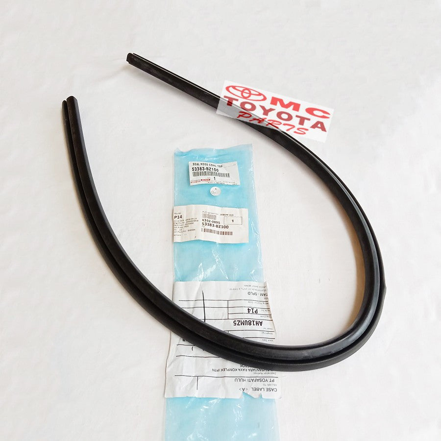 Karet Talang Air Cap Kap Mesin Agya Ayla Original Toyota 53383-BZ100
