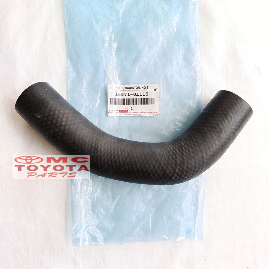 Selang Radiator Atas Innova Reborn Diesel Fortuner VRZ Diesel Hilux Revo Original Toyota 16571-0L110