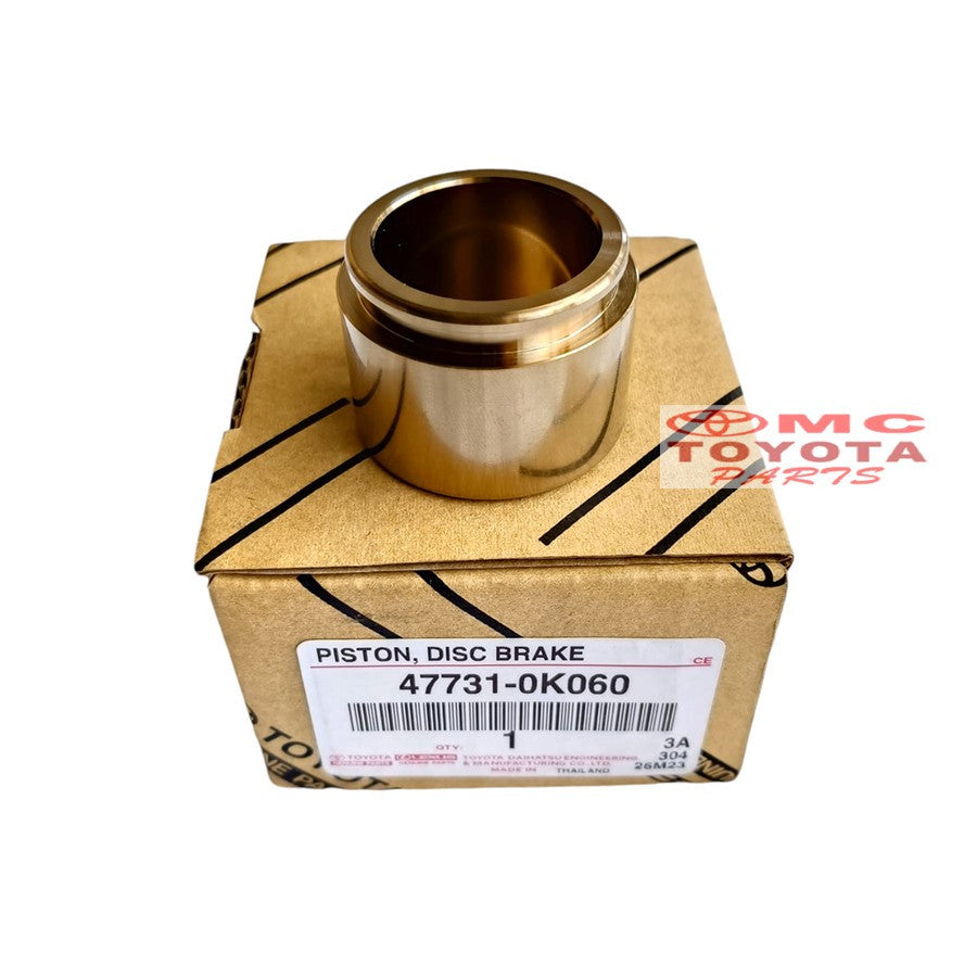 Piston Rem Caliper Piston Kaliper Rem Piston Caliper Cakram Disc Brake Depan Toyota Fortuner Hilux Original 47731-0K060