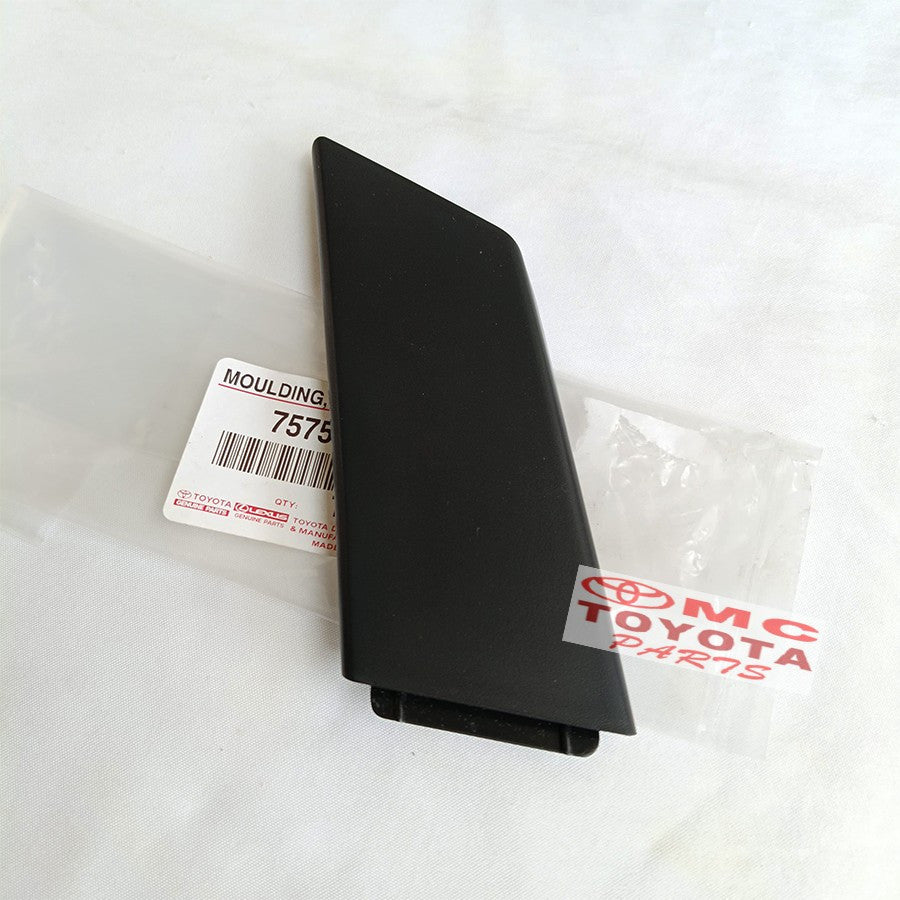 Garnish Pilar Segitiga Luar Spion Kanan Kiri Cover Pilar Luar Yaris Original 75751-0D020 75752-0D020 Moulding Kaca Segitiga Cover Tutup Kaki Spion