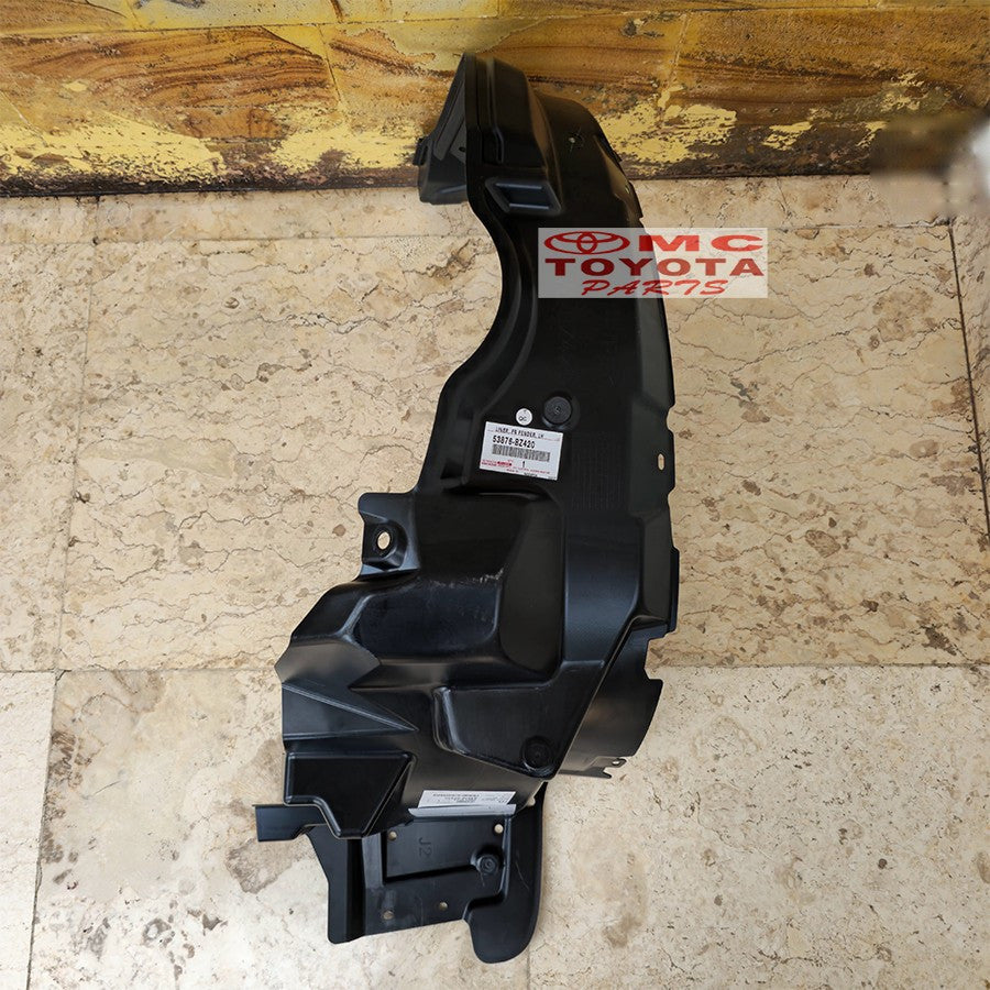 Liner Fender/Spakbor Depan Kiri Kanan Toyota Agya Ayla 2023 Original 53876-BZ420 53875-BZ410