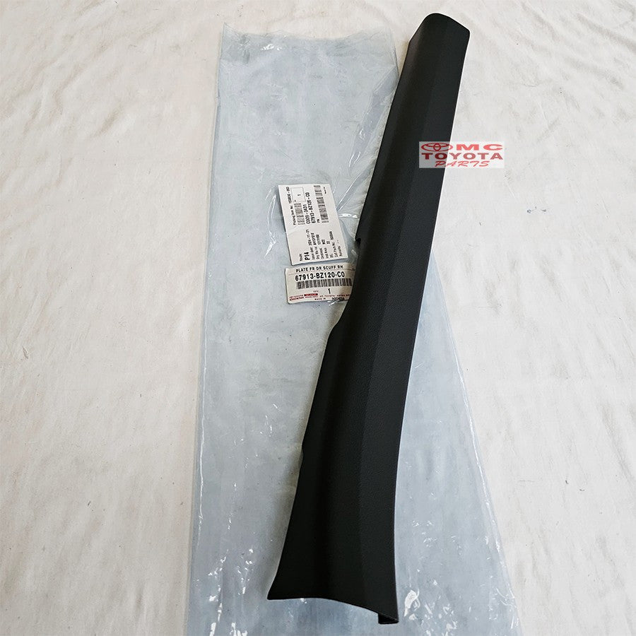 SillPlate Sil Plate Cover Body Plat Scuff Depan Samping kanan Kiri Agya Ayla Original 67913-BZ120-C0 67914-BZ120-C0