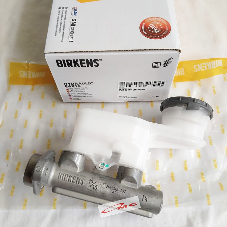 Master Rem Atas BIRKENS Honda Jazz GD3 City Idsi Vtec 2003 2004 2005 2006 2007 Asli Birkens B-HBM-S07