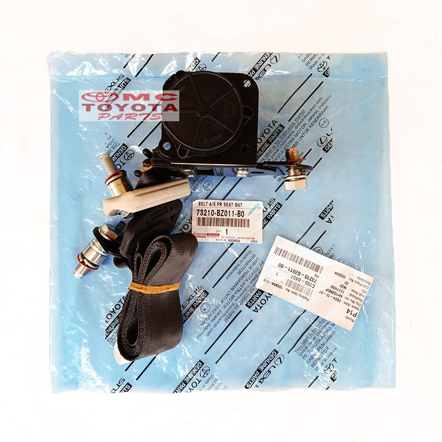 Safety Belt / Seat Belt Depan Kanan Kiri Avanza Xenia Original Toyota 73210-BZ011-B0 73220-BZ011-B0 Sabuk Pengaman