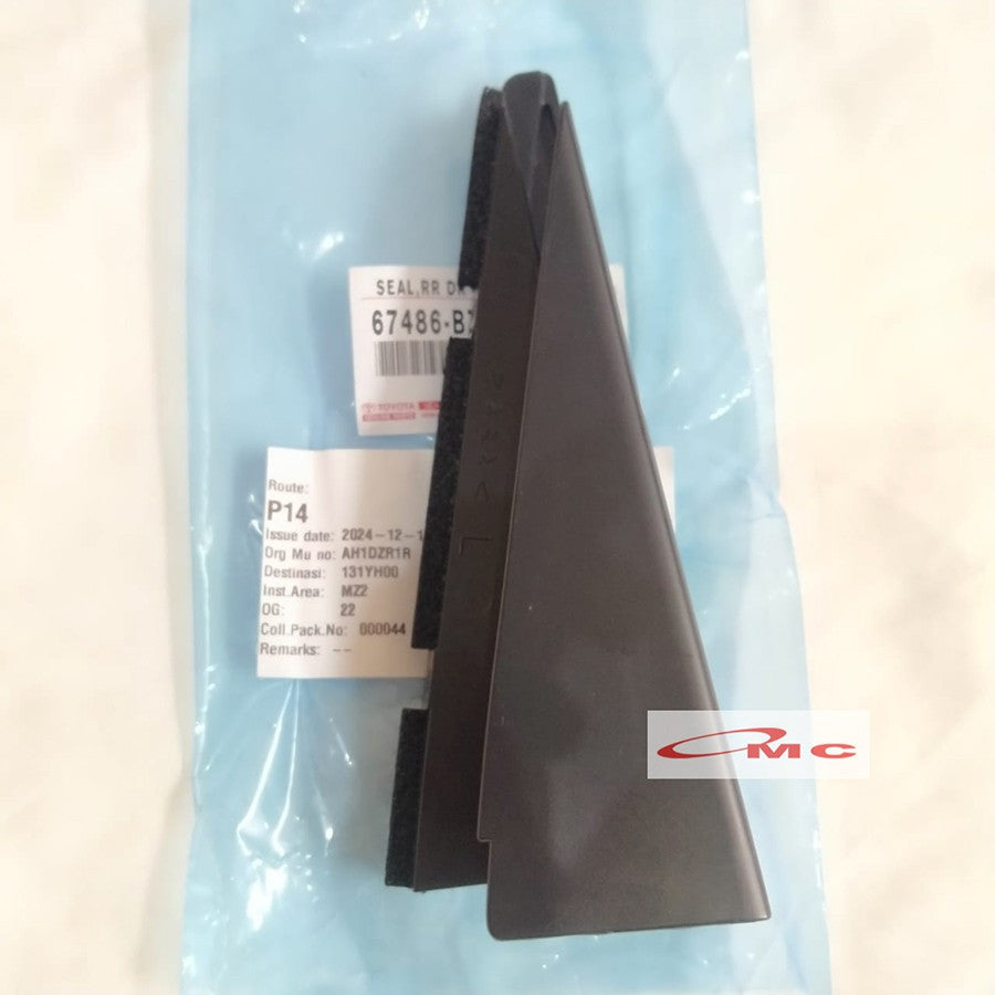 Garnish Segitiga Pintu Tengah Bagian Luar Dalam Menyatu Kanan Kiri Avanza Xenia Lama 67485-BZ010 67486-BZ010