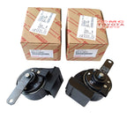 Klakson Premium Horn Low High Pitch Original Toyota Innova Zenix Reborn Fortuner Alphard Camry Vios Yaris Raize Altis Corolla Cross Avanza Veloz Etios Rush Sienta Calya Agya 86510-TA041 86510-TA042 Horn Keong Klakson Keong Premium Horn Klason Premium