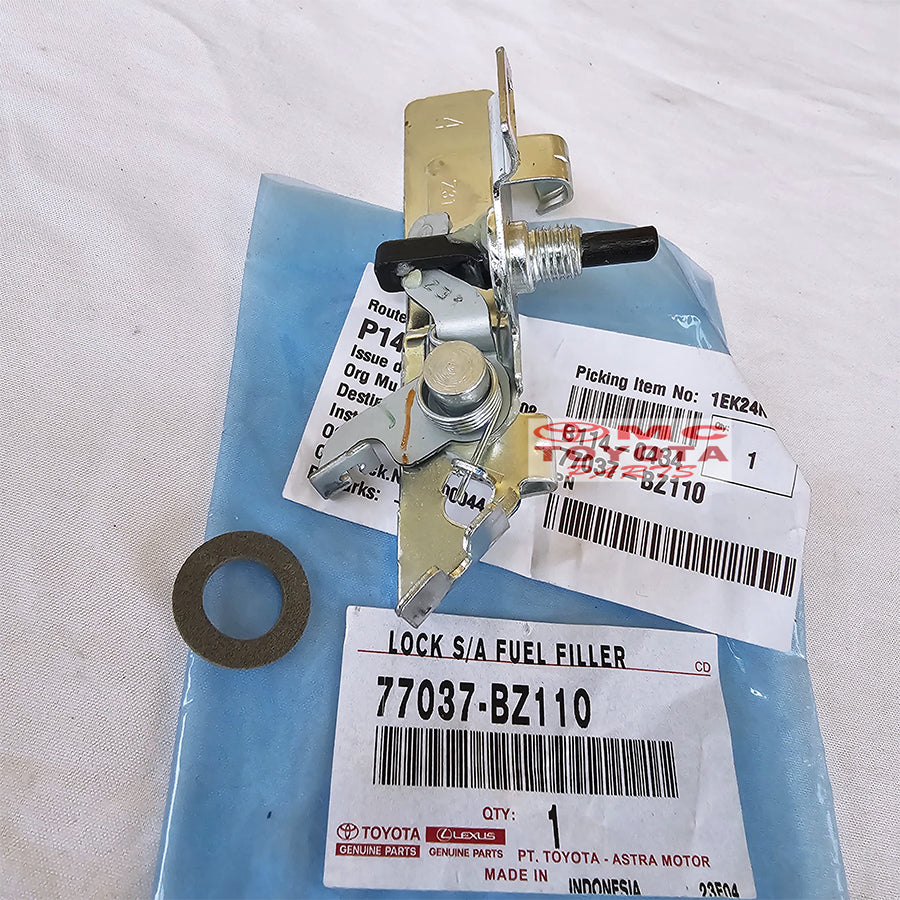 Pentolan Lock Fuel Kunci Pembuka Tutup Pengunci Rumah Tangki Bensin Rush Terios 2017Up Original Toyota 77037-BZ110