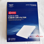 Filter Saringan Cabin AC Air Cleaner Mitshubishi Xpander Mirage Original Denso 145520-3700