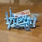 Camel Skrup Sekrup Baja Ringan Baut Paku Papan Grc Roofing Rofing Rufing Ruping Self Drilling Screw SDS Kepala Plus Putih 8x25 8 X 25 mm Pcs Satuan