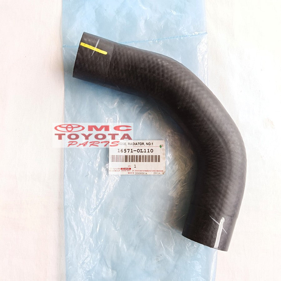 Selang Radiator Atas Innova Reborn Diesel Fortuner VRZ Diesel Hilux Revo Original Toyota 16571-0L110