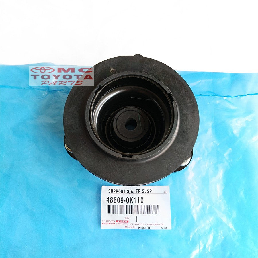 Karet Support Shock Absorber Breaker Suport Shockbreaker Karet Support Shock Depan Fortuner Hilux Ori Original Toyota 48609-0K110