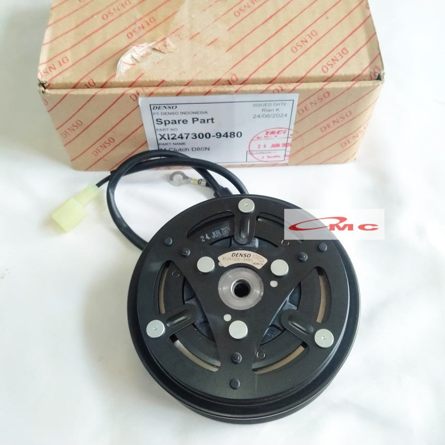 Magnet Clutch AC Agya Ayla Sigra Calya Orisinil Asli Denso 247300-9480