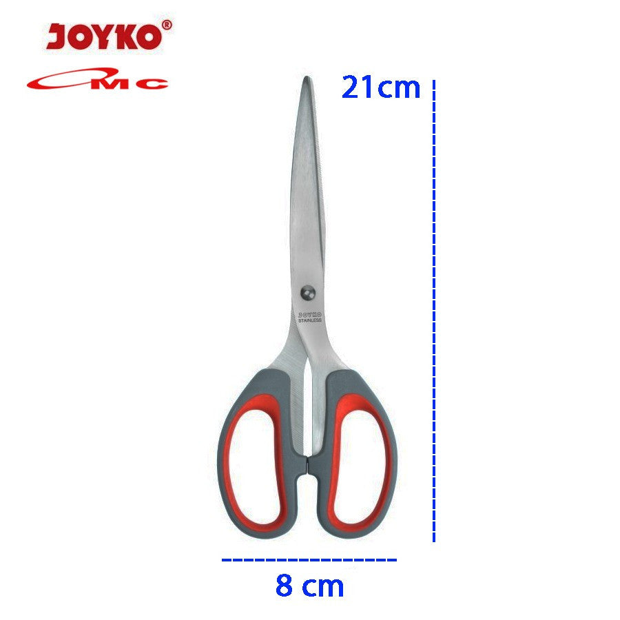 Gunting Joyko Besar Tajam SC-848SG 8" 8 Inch Alat Potong Pemotong Kertas Kain Kardus Gunting SC-848 Scissors Gunting Stainless Gunting Tajam Serbaguna