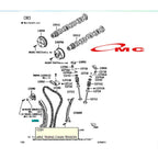 Damper Tahanan Guide Timing Chain Rante Rantai Keteng All New Rush Terios Yaris Vios Avanza Agya Calya 1200CC 13591-0Y010