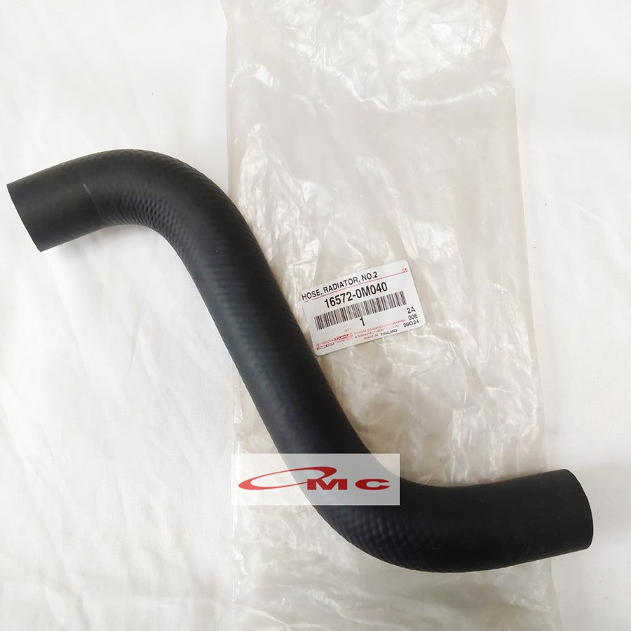 Selang Radiator Bawah Yaris Bakpao New Vios Limo Gen 2 Original 16572-0M040