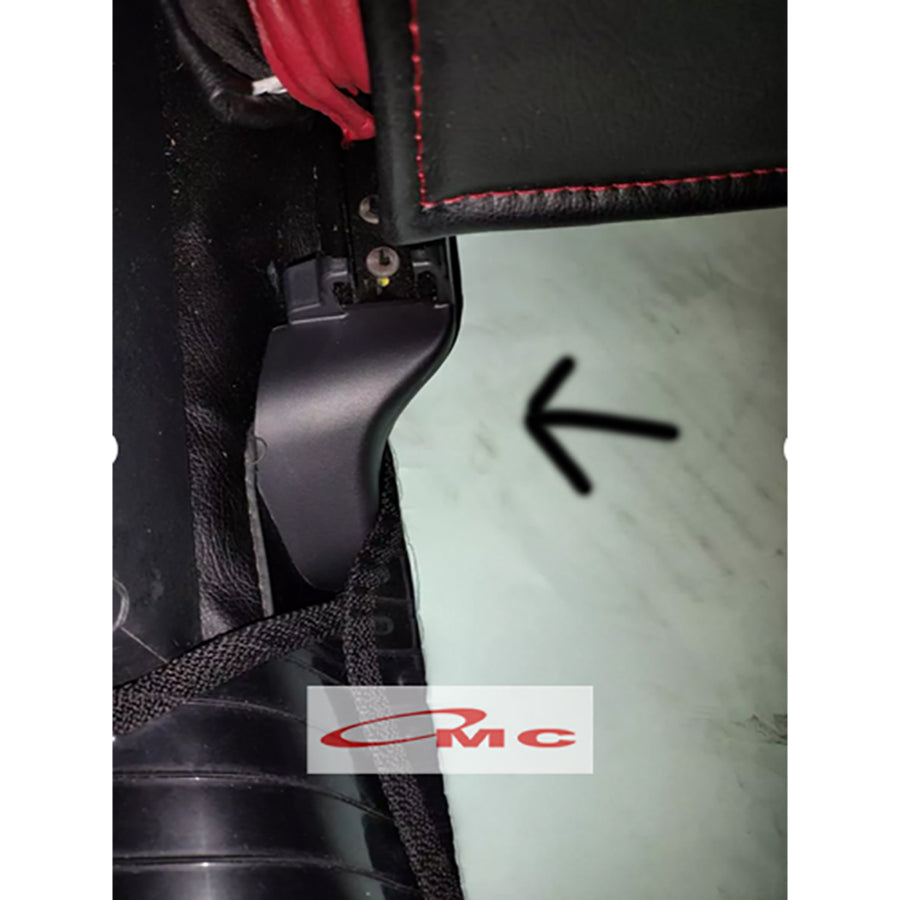 Cover Tutup Kaki Jok Bangku Depan Bagian Belakang All New Rush Terios 2017-2020 F800 72157-BZ070-C0 72158-BZ060-C0