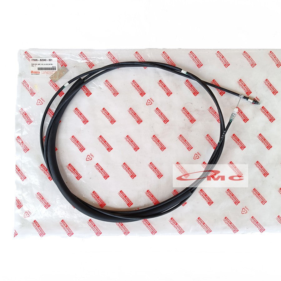 Kabel Tarikan Pembuka Tutup Tangki Bensin Terios Rush Original 77035-BZ040-001 Kabel Tarikan Buka Tangki Tengki Kabel Bukaan Tutup Tanki Bensin