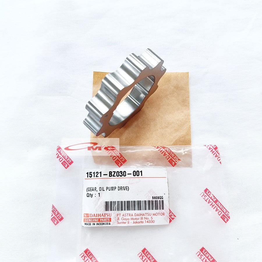 Gigi Gear Pompa Oli Luar Dalam Agya Ayla Sigra 1000cc 2016 Up Original 15121-BZ030-001 15122-BZ030-001 Gigi Pompa Oli Rotor Pompa Oli Oil Pump