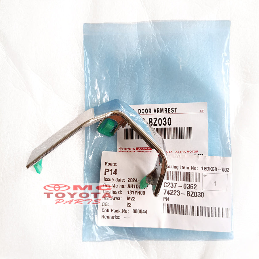 Tutup Arm Rest Pintu Depan Kanan Kiri All New Rush Terios 2018 Up Original Toyota 74223-BZ030 74224-BZ030 Cover Tutup Arm Rest Depan Cap Door Armrest Front Cap Door Tutup Armrest Amrest Amres