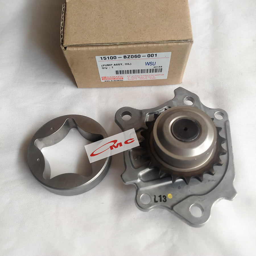 Pompa Oli Oil Pump Assy Avanza 1.5CC Rush Terios Granmax Luxio 1500CC Original Daihatsu 15100-BZ060-001
