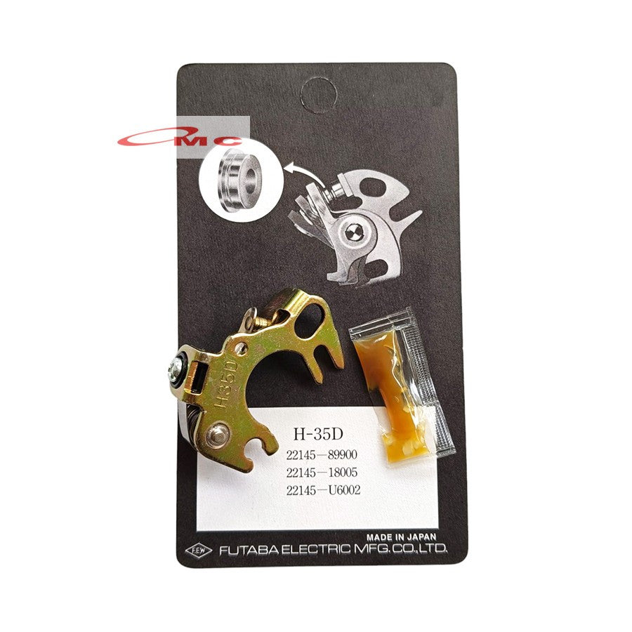 Platina Racing Gold Few H-35D L300 Minicab L100 Lancer Gallant Sunny Laser Platina Contact Point Kontak Platina Resing Super Gold H 35D Condensor Kondensor
