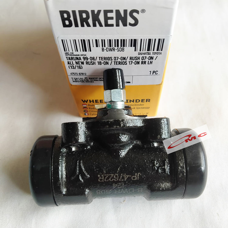 Master Rem Belakang Kanan Kiri BIRKENS Rush Terios Taruna Asli Birkens B-DWR-S07 B-DWR-S08