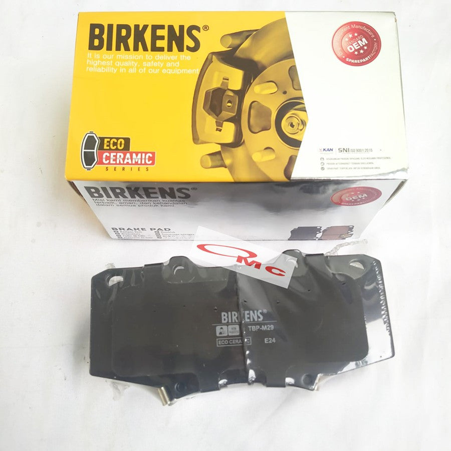 Brake Pad Kampas Rem Depan BIRKENS Fortuner VNT Hilux 2012-2015 Asli Birkens B-TBP-M29