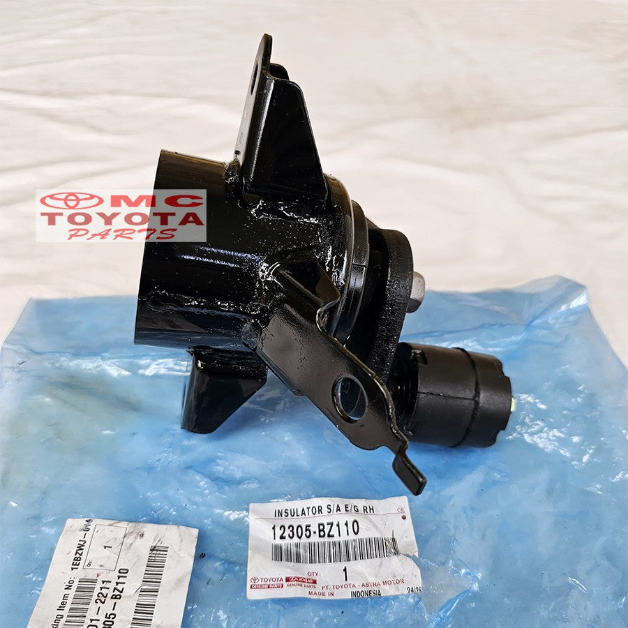 Insulator Sub Assy Engine Mounting Dudukan Pangkon Mesin Tranmisi Kanan Kiri Agya Alya AT Matic MT Manual Original Toyota