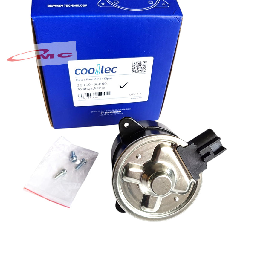 Motor Fan Kipas Radiator Cooltec Avanza Xenia Old Rush Terios 26350-06080 Motor Fan Radiator Motor Dinamo Motor Fan Ac Dinamo Kipas Radiator