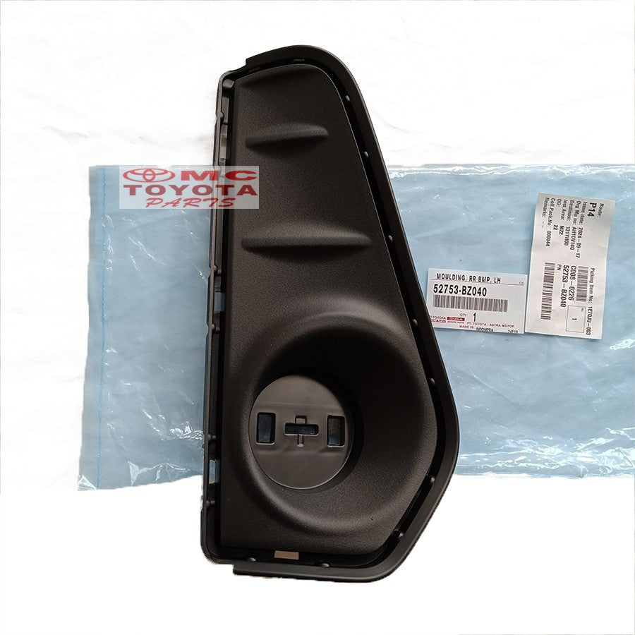 Tutup Cover Reflektor Foglamp Lampu Mata Kucing Garnish Bemper Moulding Bumper Belakang Kanan Kiri Grand New Avanza Veloz Ori Toyota 52752-BZ040 52753-BZ040