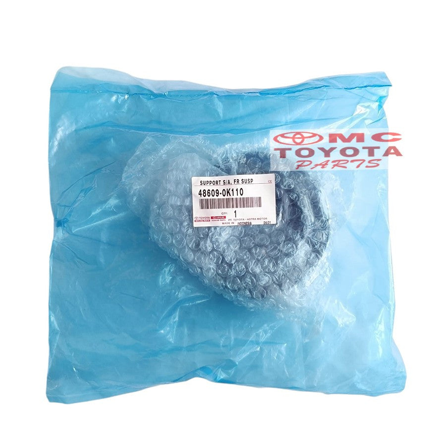 Karet Support Shock Absorber Breaker Suport Shockbreaker Karet Support Shock Depan Fortuner Hilux Ori Original Toyota 48609-0K110